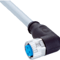 Соединительный кабель SICK  2m, 3 жилы, PVC  угловой разъем М8 3-pin
