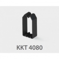 553345  KKT 4080 Держатель кабеля для к-к; 40x80 (Черный) (упак 10 шт)