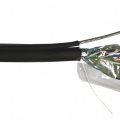 TWT-5EFTP-OUT-TR кабель витая пара FTP 5e кат. 4 пары для внешней прокладкис тросом