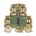 000110050N Клеммник 2-х ярусный с электронными компонентами (схема 5); WG-EKI-C-корпус MDB Klemsan