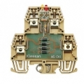 000110100N Клеммник 2-х ярусный с электронными компонентами (схема 10); WG-EKI-C-корпус MDB Klemsan