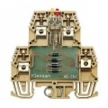 000110320N Клеммник 2-х ярусный с электронными компонентами (схема 20, 110VAC); WG-EKI-C-корпус MDB Klemsan