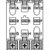 Разъем для втычного SUSOL MCCB ASS'Y, CONNECTOR KIT, TD160~TS800 Разъем для втычного SUSOL MCCB ASS'Y, CONNECTOR KIT, TD160~TS800