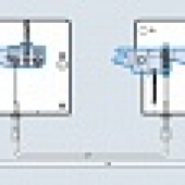 Комплект для механической блокировки 2-х АСВ Комплект для механической блокировки 2-х АСВ