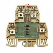 000110330N Клеммник 2-х ярусный с электронными компонентами (схема 20, 220VAC); WG-EKI-C-корпус MDB Klemsan