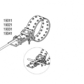 Хомут ленточного заземления для трубы  D внешний 10-190мм