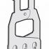  Блокировка навесным замком LOCK ASS'Y,PL5,TS1600