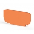 446337  Концевой сегмент на клеммники YBK4, (оранжевый); NPP YBK4