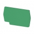 446442  Концевой сегмент на клеммники PYK2,5 (зеленый); NPP PYK2,5