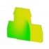 000449012T Концевой сегмент на клеммники 2-х ярусные PIK(2,5-4)N*, (желто-зеленый); NPP 2 / PIK 4N-PIK 2,5N Klemsan