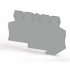 450390 Концевой сегмент на клеммники AVK Y4A, (серый); NPP_AVK Y4A Klemsan