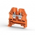 Клеммник на DIN-рейку 6мм.кв. (оранжевый); AVK6(RP)   Арт: 304147RP