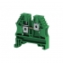 Клеммник на DIN-рейку 10мм.кв. (зеленый); AVK10(RP) 